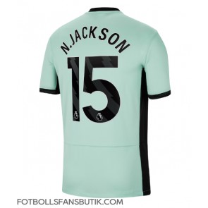 Chelsea Nicolas Jackson #15 Replika Tredje Tröja 2023-24 Kortärmad